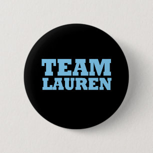 Team Lauren 6 Cm Round Badge