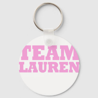 Team Lauren Key Ring