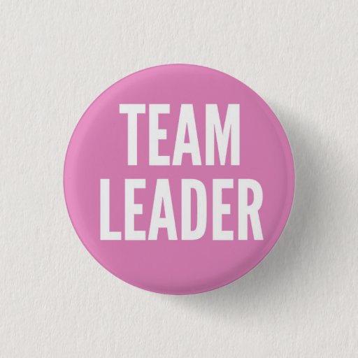 Image of Team Leader 3 Cm Round Badge