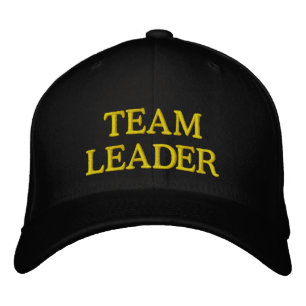 TEAM LEADER Embroidered Baseball Cap for Leaders