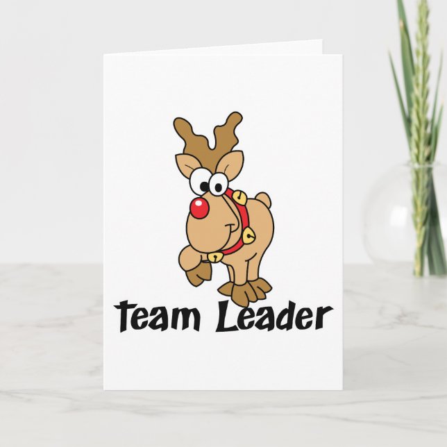 Team Leader Holiday Card (Front)