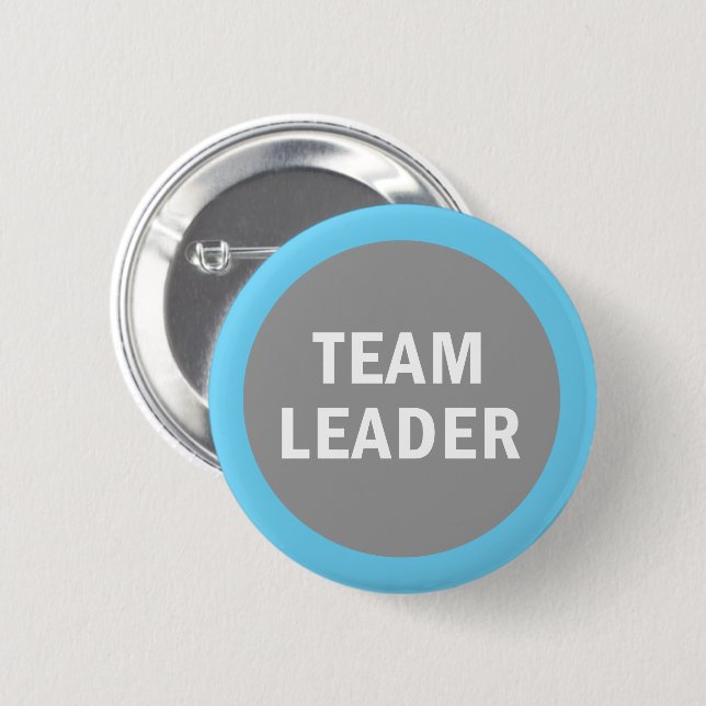 Team Leader identification badge (Front & Back)