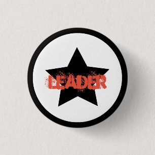 Team Leader Leader Star Button Pin
