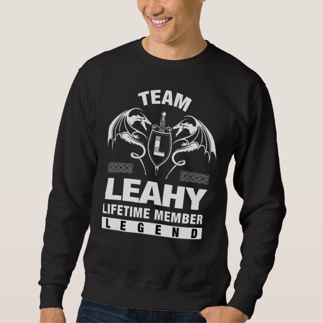 Team Leahy Lifetime Member Sweatshirt (Front)