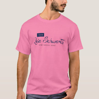 Team Leia Schwartz T-Shirt
