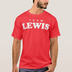 Team Lewis Personalised Surname Bride Groom Family T-Shirt