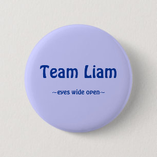 Team Liam 6 Cm Round Badge