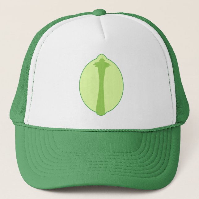 Team Lime Trucker Hat (Front)
