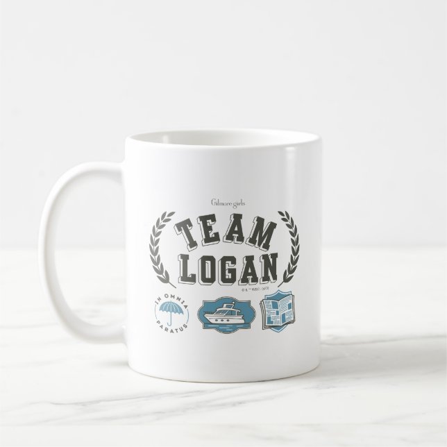 Team Logan Gilmore Girls Design Coffee Mug (Left)