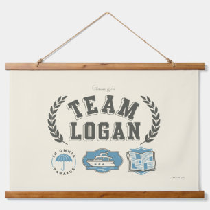 Team Logan Gilmore Girls Design Hanging Tapestry