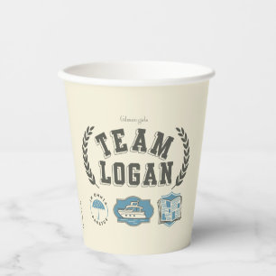 Team Logan Gilmore Girls Design Paper Cups