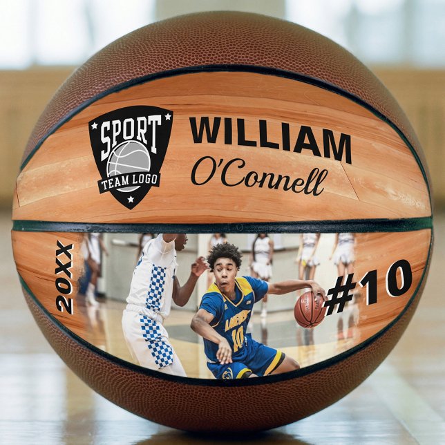 Team Logo Player Number Photo Athletic Achievement Basketball (Team Logo Player Number Photo Athletic Achievement Basketball)