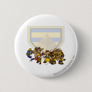 Team Lost Desert Group 6 Cm Round Badge