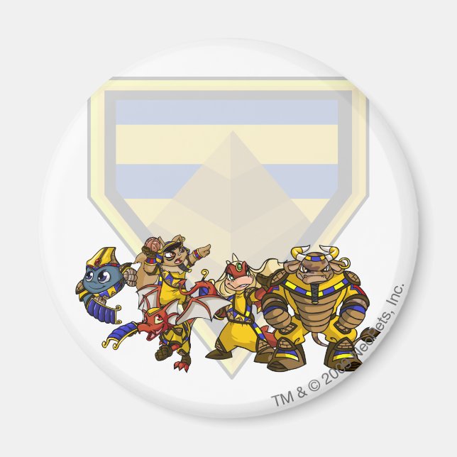 Team Lost Desert Group Magnet (Front)