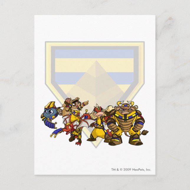 Team Lost Desert Group Postcard (Front)