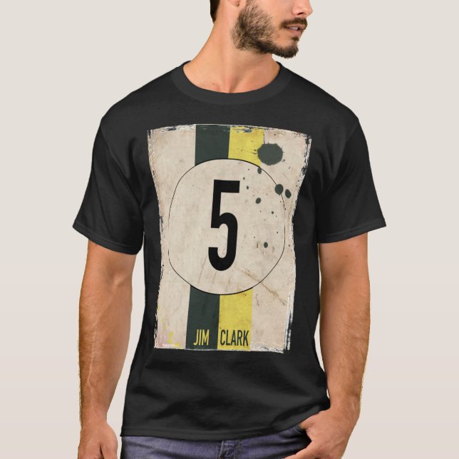 Team Lotus Jim Clark Number Classic T-Shirt (Front)