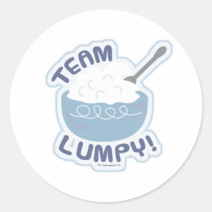 Team Lumpy Potatoes Classic Round Sticker