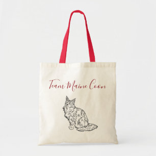 Team Maine Coon tote