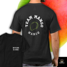 TEAM mango modern gym tshirt EDITABLE name