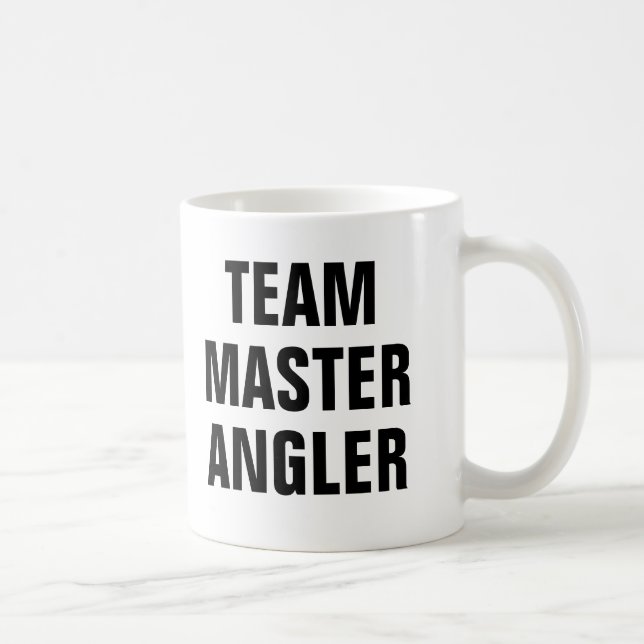 Team Master Angler Coffee Mug (Right)