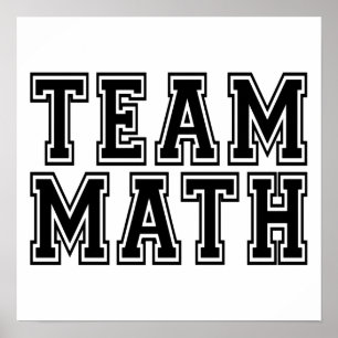 Team Math Poster