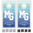 Team Matrimony | Monogram Beach Wood Blue