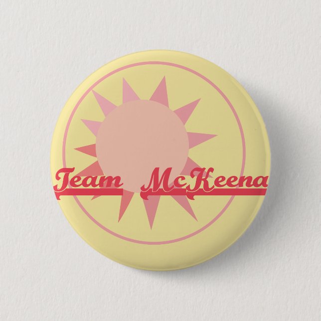 Team McKeena Button (Front)