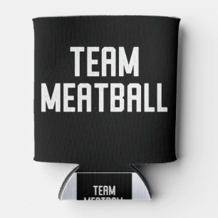 Team Meatball Can Cooler