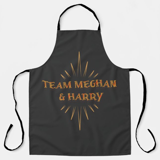 Team Meghan & Harry  Apron (Front)