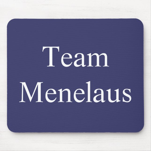 Team Menelaus Mouse Mat (Front)