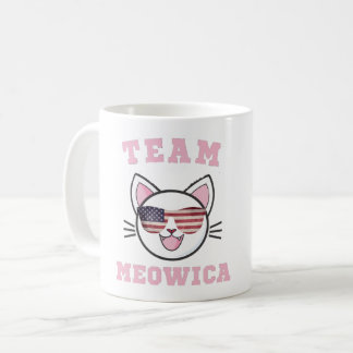 TEAM MEOWICA FUNNY CAT LOVER AMERICAN TOKYO-2021 COFFEE MUG