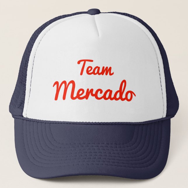 Team Mercado Trucker Hat (Front)