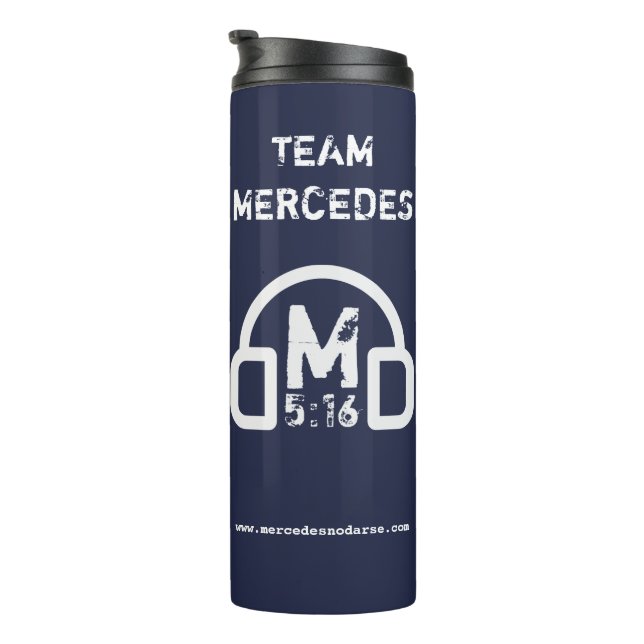 Team Mercedes Thermal Tumbler (Rotated Right)
