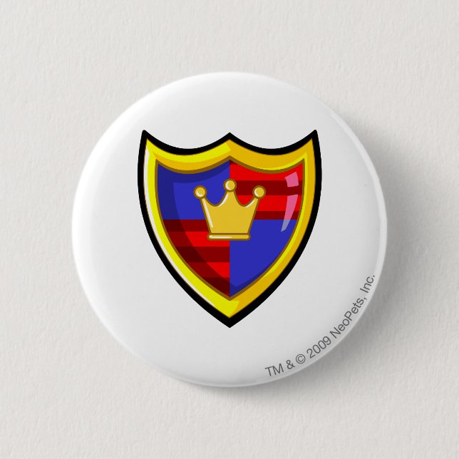 Team Meridell Logo 6 Cm Round Badge (Front)