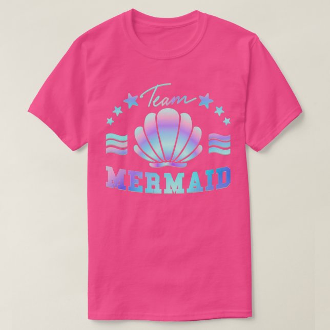 Team Mermaid 5 T-Shirt (Design Front)