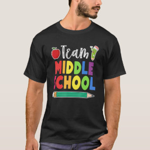 Team Middle School Hello Middle School Back To Sch T-Shirt