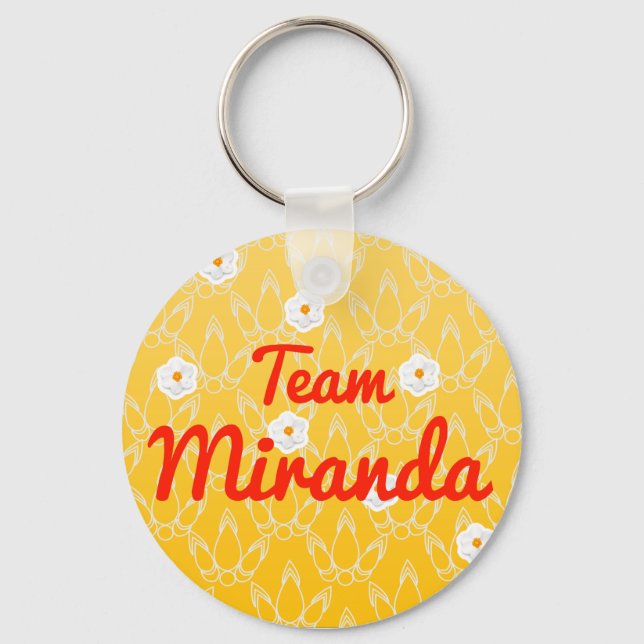 Team Miranda Key Ring (Front)