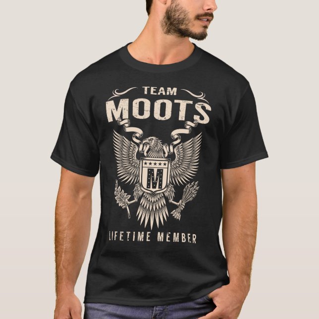 Team MOOTS Lifetime Member T-Shirt (Front)