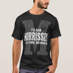 Team MORRISSEY Lifetime Member T-Shirt