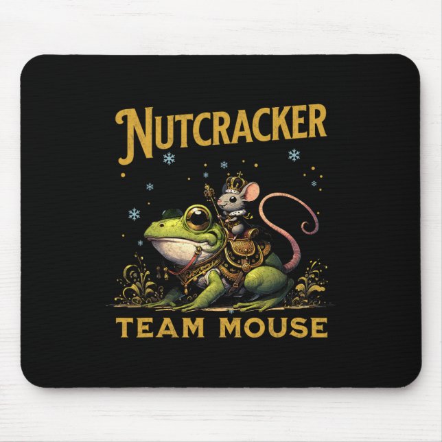 Team Mouse King Nutcracker Riding Frog Llet Dance  Mat (Front)