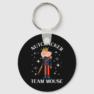 Team Mouse Nutcracker Christmas Dance Fun Soldier  Key Ring