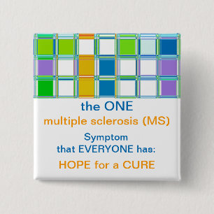 Team MS Awareness Buttons for multiple sclerosis
