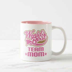 Team Mum Gift Two-Tone Coffee Mug