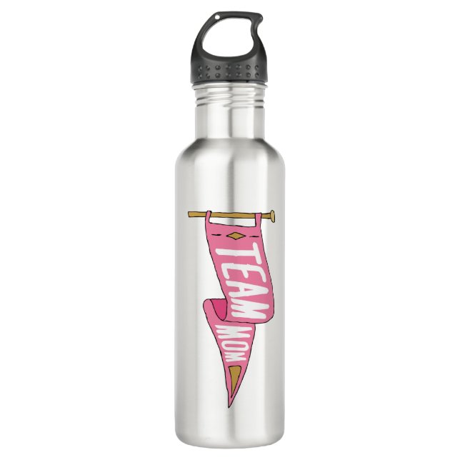 Team Mum Team Mummy Squad Mum Mum Flag 710 Ml Water Bottle (Front)