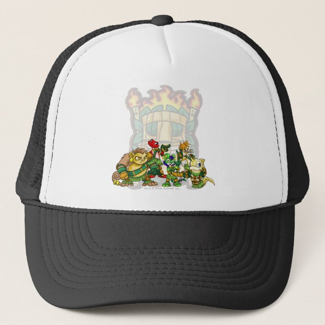 Team Mystery Island Group Trucker Hat (Front)