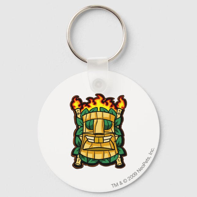 Team Mystery Island Logo Key Ring (Front)