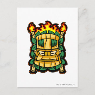 Team Mystery Island Logo Postcard
