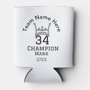 team name add player name date sports men  can cooler