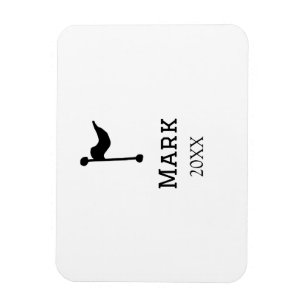 team name add player name date sports men flag magnet