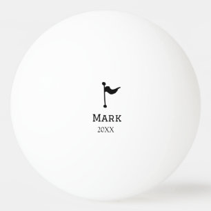 team name add player name date sports men flag ping pong ball